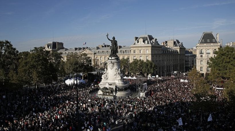Γαλλία: Δεκάδες χιλιάδες διαδηλωτές κατά της εργασιακής μεταρρύθμισης του Μακρόν
